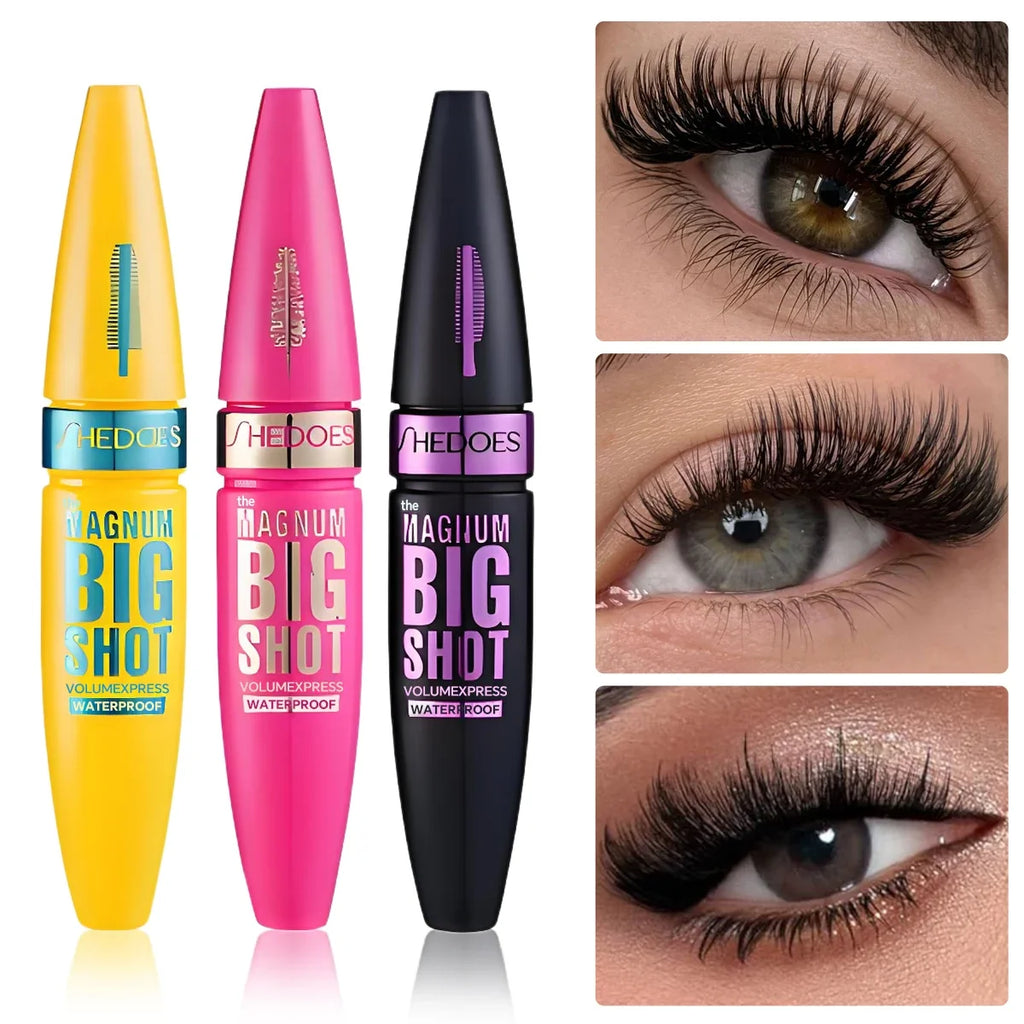 4D Black Mascara - Long-Lasting, Volumizing & Curling for All Skin Types - Perfect Valentine's Gift for Women