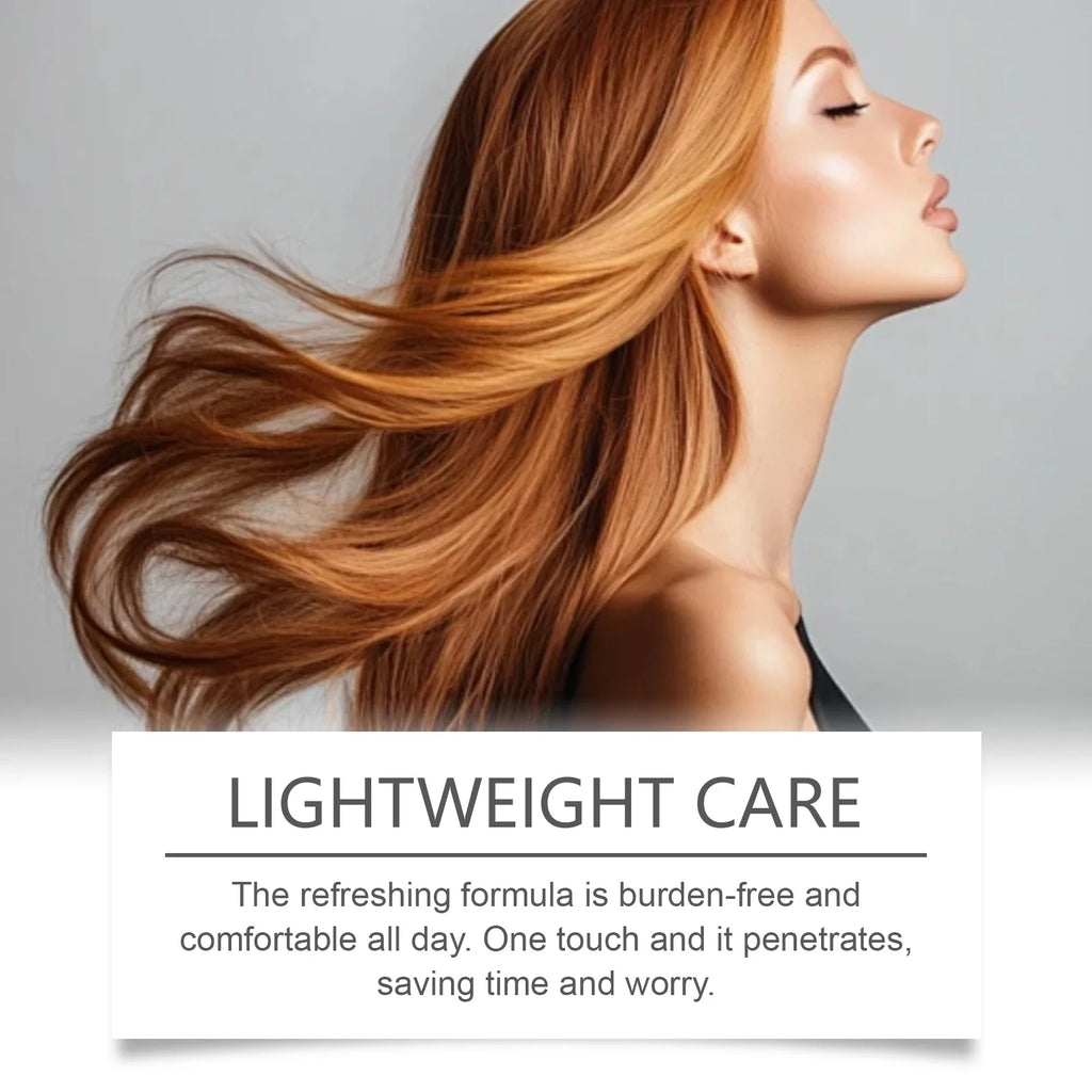 Smoothing Hair Serum - Gentle Hydrating Formula for Frizz-Free, Lightweight & Refreshing Scalp-Safe Daily Hair Care