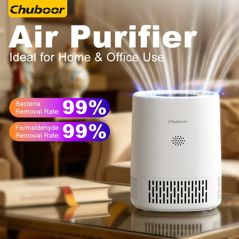 Chuboor Air Purifier with H13 True HEPA Smart WiFi Control