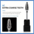 Tungsten Carbid Nail Drill Bits Electric Manicure Drill Accessory Milling Cutters for Nail Gel Polish Remover Nail Tools Efiles