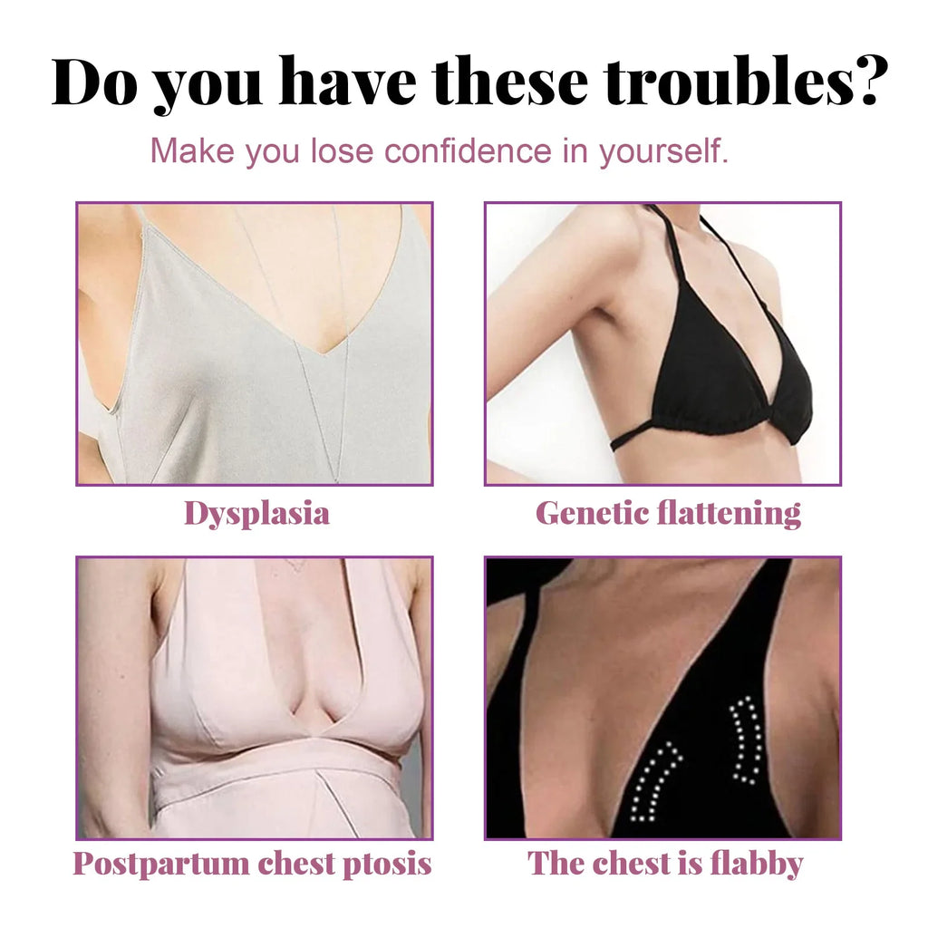 EELHOE Breast Enlargement Oil Breast Growth Hormone Strengthen Skin Elasticity Moisturizing Skin Care Body Firming Massage Oil