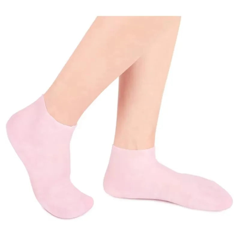 Silicone Exfoliating Socks & Gloves Anti Slip Foot & Hand Spa Mask Hands Peeling Gloves Prevents Dryness Feet/Hand Care Tools