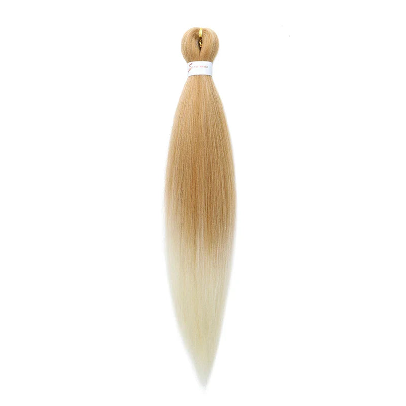 20 Inch Pre Stretched Braiding Hair | Yaki Straight Ombre EZ Braid for Black Women