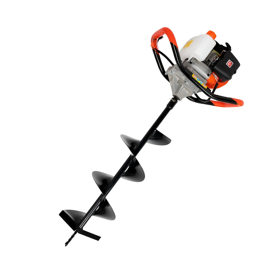 Gas Powered Post Hole Digger With Carbon Steel Bits