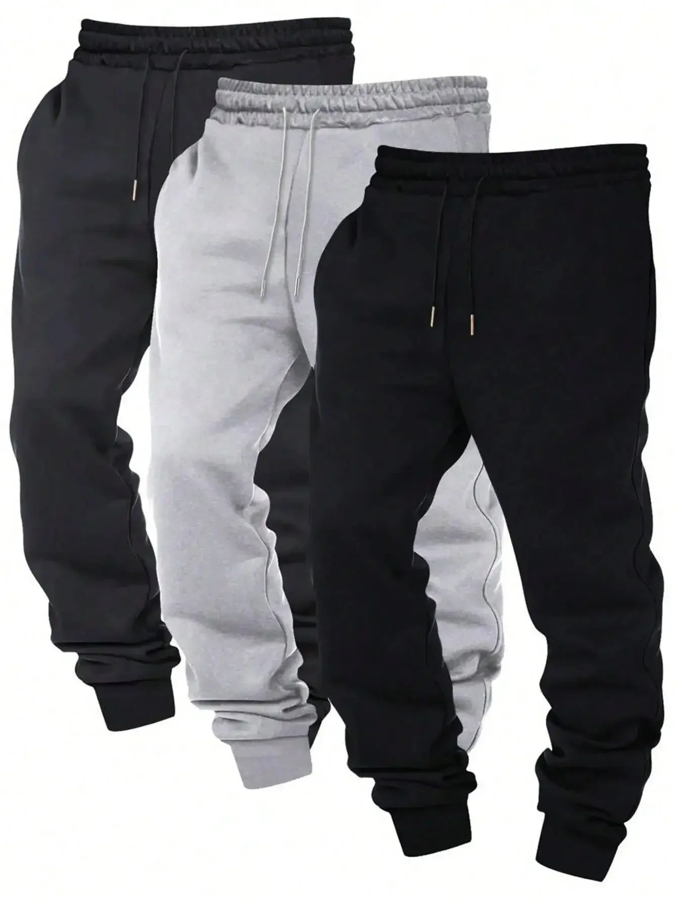 Goku Print New Streetwear 2025 Mens High Waist Cotton Pants Wide Leg Trousers Loose Fit Casual Breathable Sweatpants