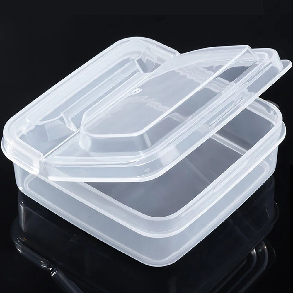 Plastic Refrigerator Storage Cheese Box, Cheese Container, Butter Block Cheese Slice Storage Box