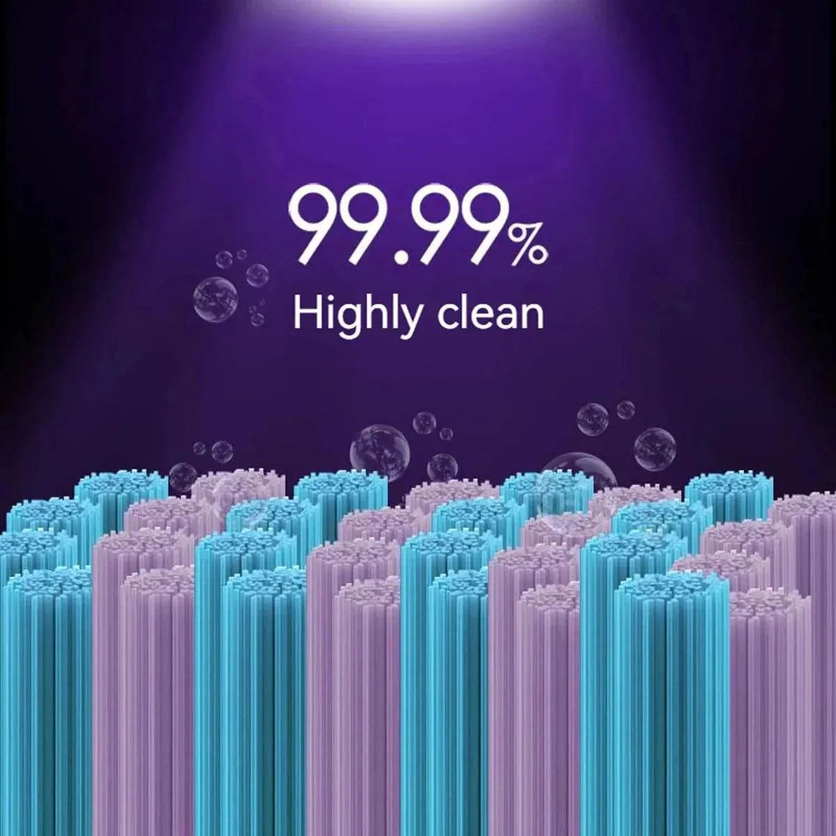 UV Toothbrush Sanitizer & Holder – Rechargeable Clean