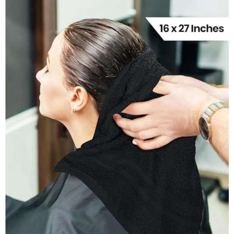 Bleach Safe Non Woven Hand Towels 24 Pack for Gym and Salon