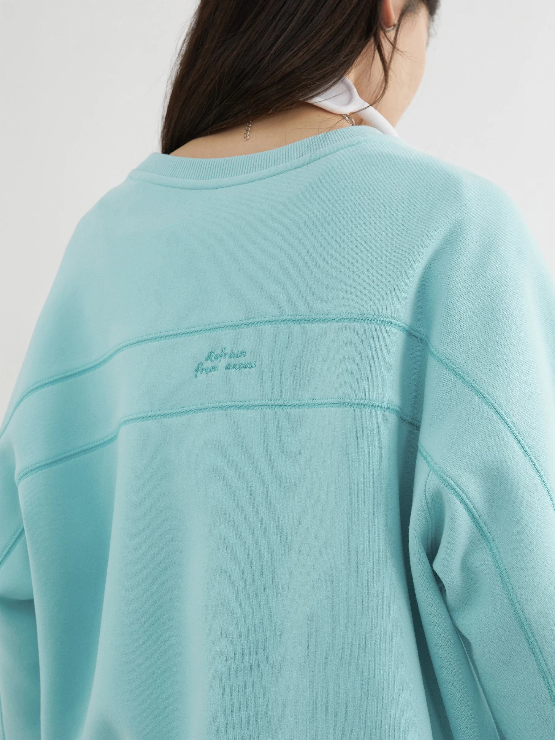 CHIC VEN Women Sweatshirts Loose Casual New O Neck Raglan Sleeves Long Sleeved Female Tops Pullover Spring Autumn 2025