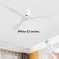 Modern Ceiling Fans No Light DC Motor Remote Control Cooling Fans Low Floor Ceiling Fan Silent large home fan AC95-260V