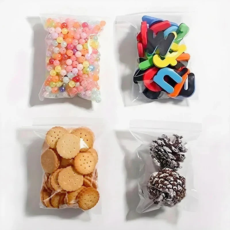 Clear Reclosable Ziplock Bags For Jewelry And Small Items