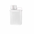 Airtight Laundry Detergent Dispenser Powder Storage Box Clear Washing Powder Liquid Container with Lids Jar