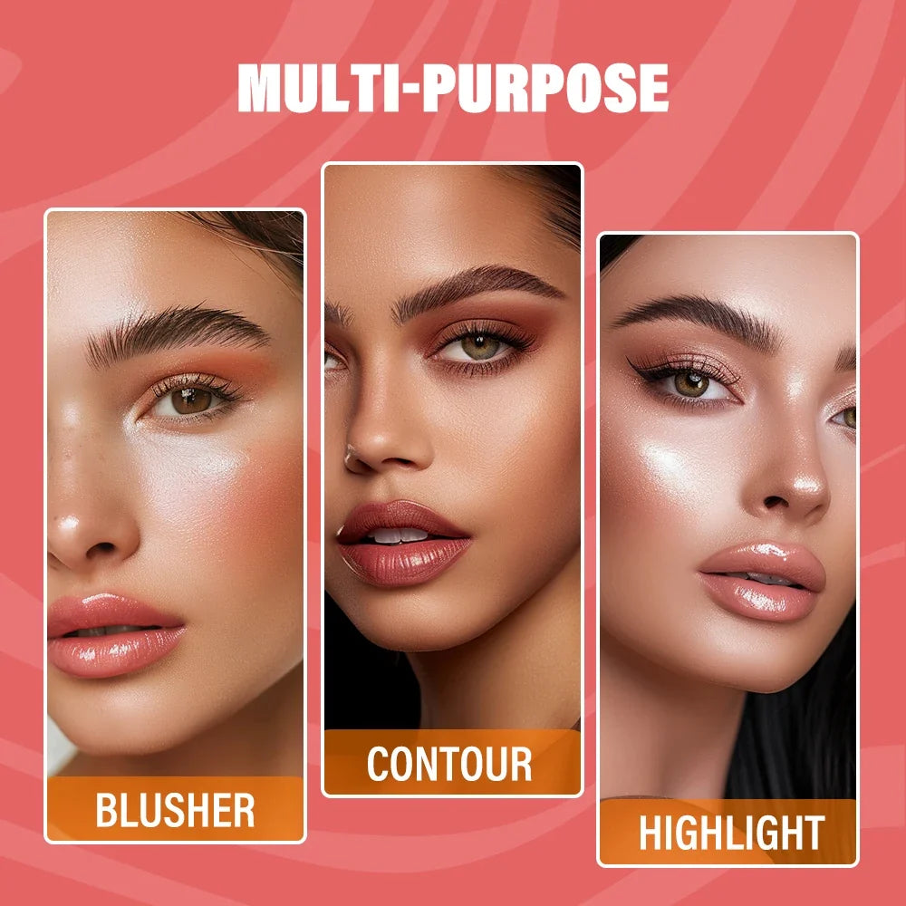 Bronzer Makeup Contour Soft Matte High Pigmentation Long-lasting Waterproof Bronzed And Shimmery Palette Powder Korean Makeup
