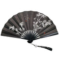 With Tassel Art Craft Style Foldable Hand Fan Portable Folding Fan Wedding Party Photo Props Guest Gifts Home Decor Craft