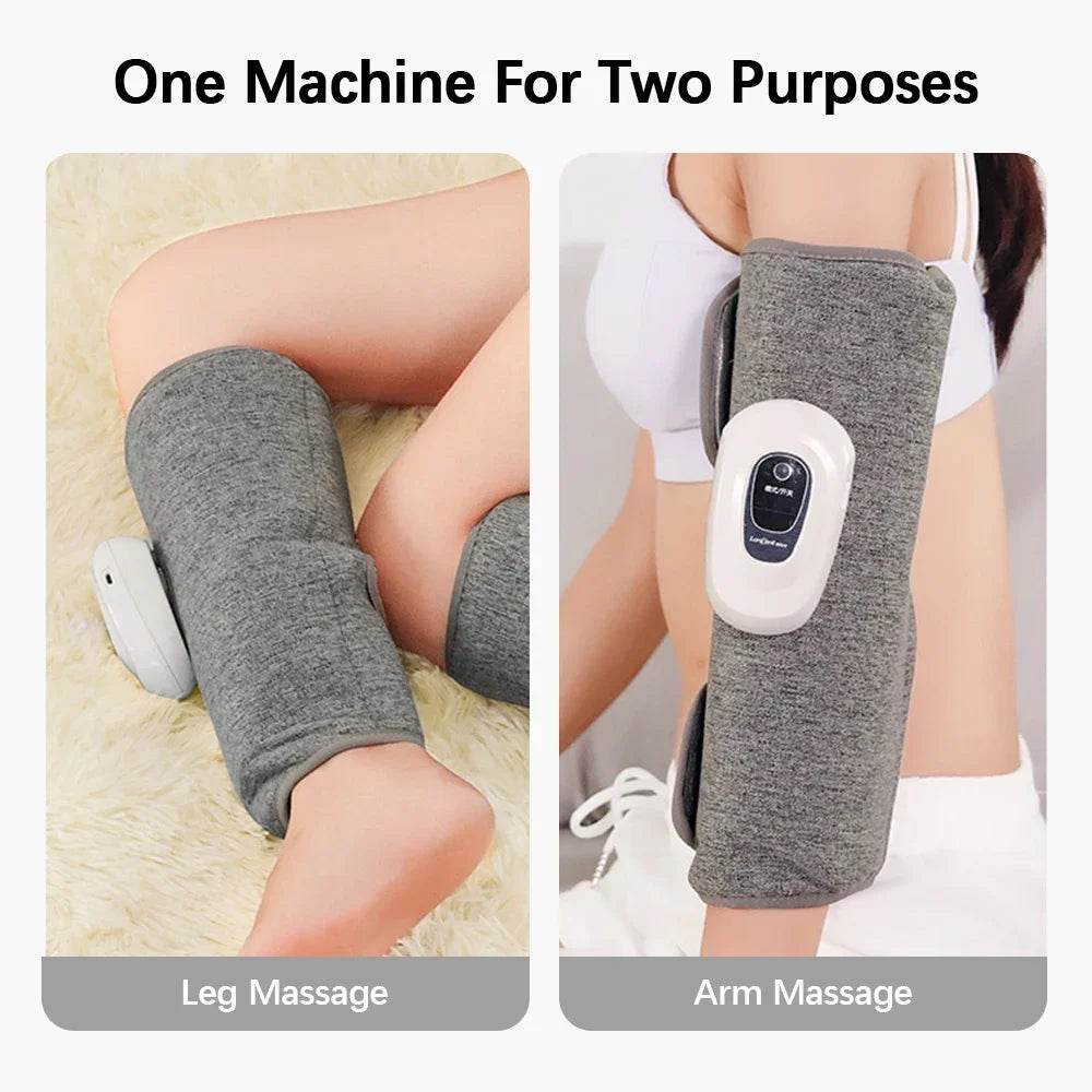 Wireless Rechargeable Electric Leg Massager Air Compression
