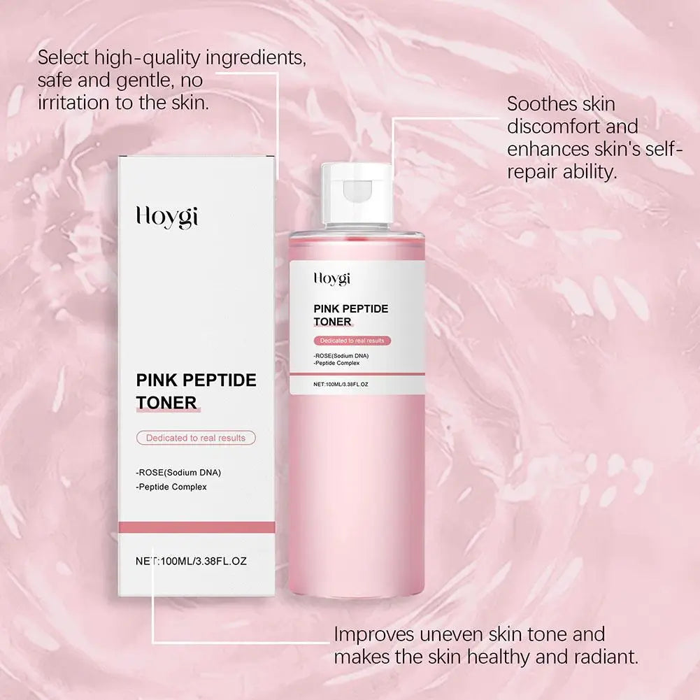 100ml Rose Essence Toner For Glowing Skin Soothing Moisturizer Deep Nourishing Brightening Facial Water Lotion With Hydrating