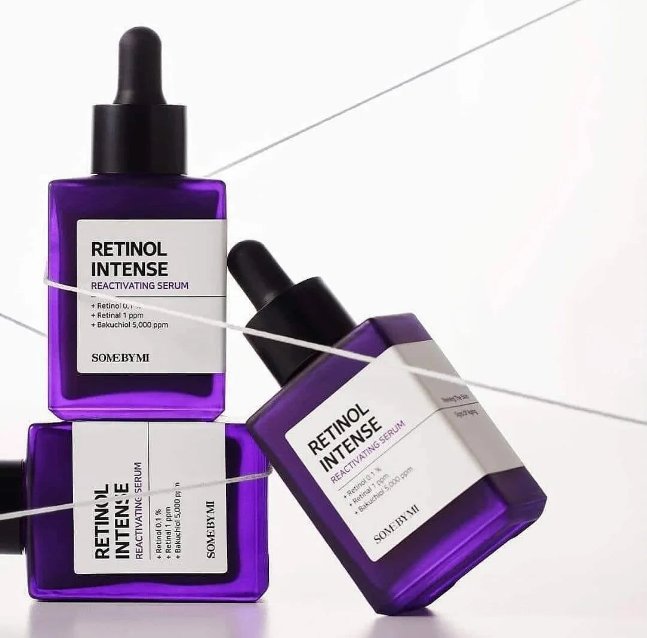 SOME BY MI Retinol Intense Reactivating Serum Advanced Triple Action Eye Cream Original 30ml Korean Brand Facial Care Essence