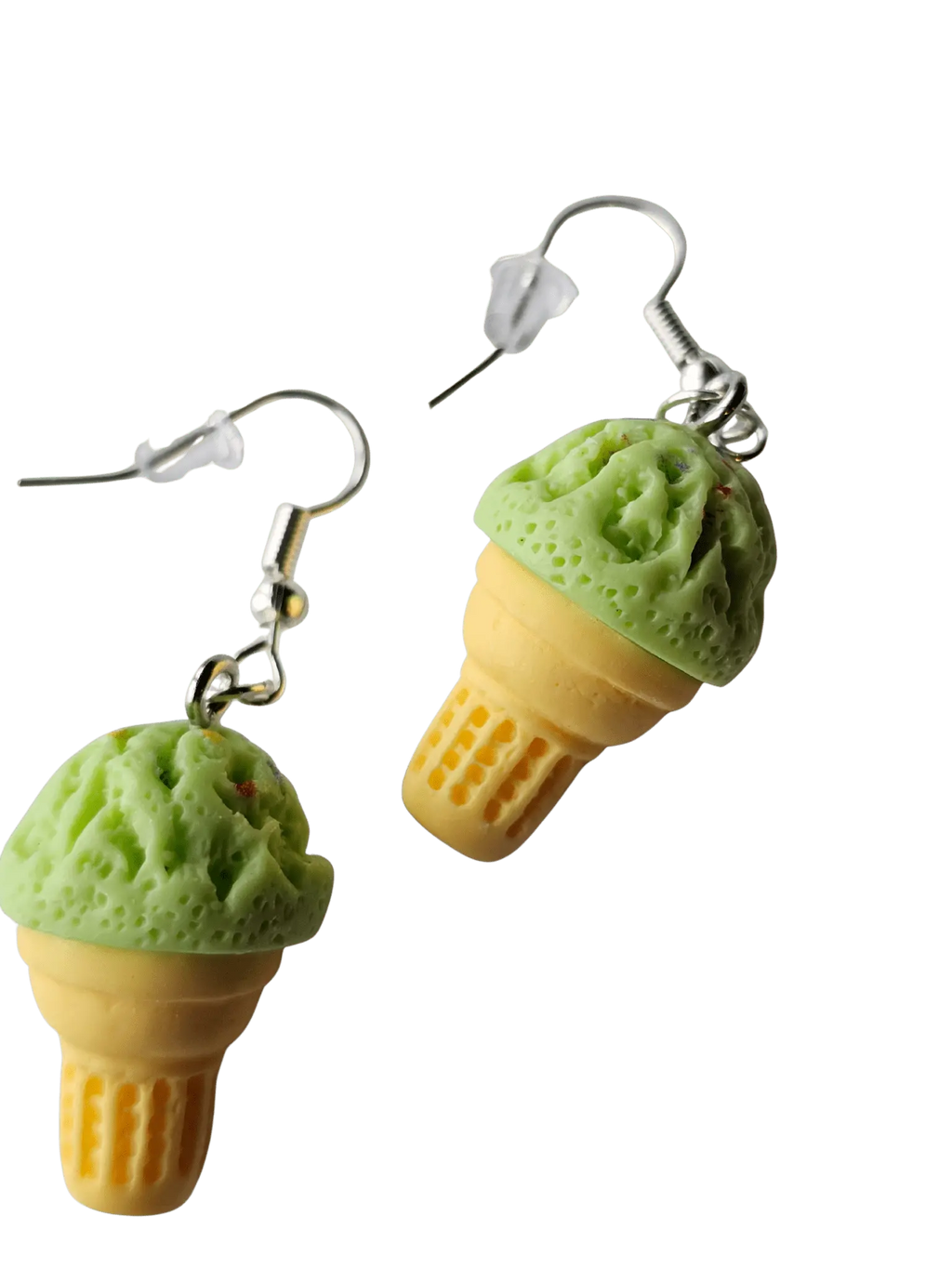 Scoop There It Is! Ice Cream Cone Earrings – Assorted Colors Wholesale - Pack of 16 Pairs