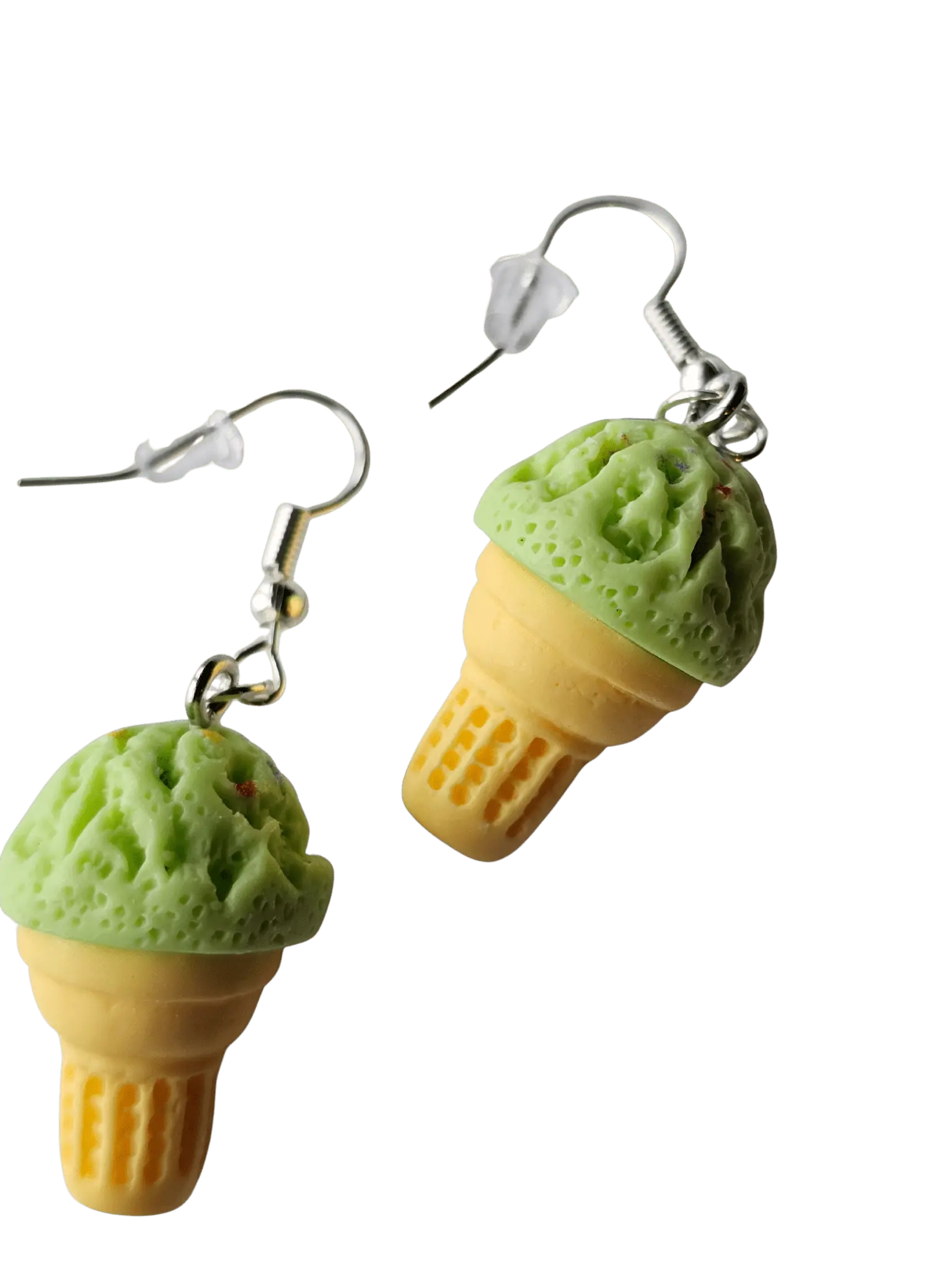 Scoop There It Is! Ice Cream Cone Earrings – Assorted Colors Wholesale - Pack of 16 Pairs