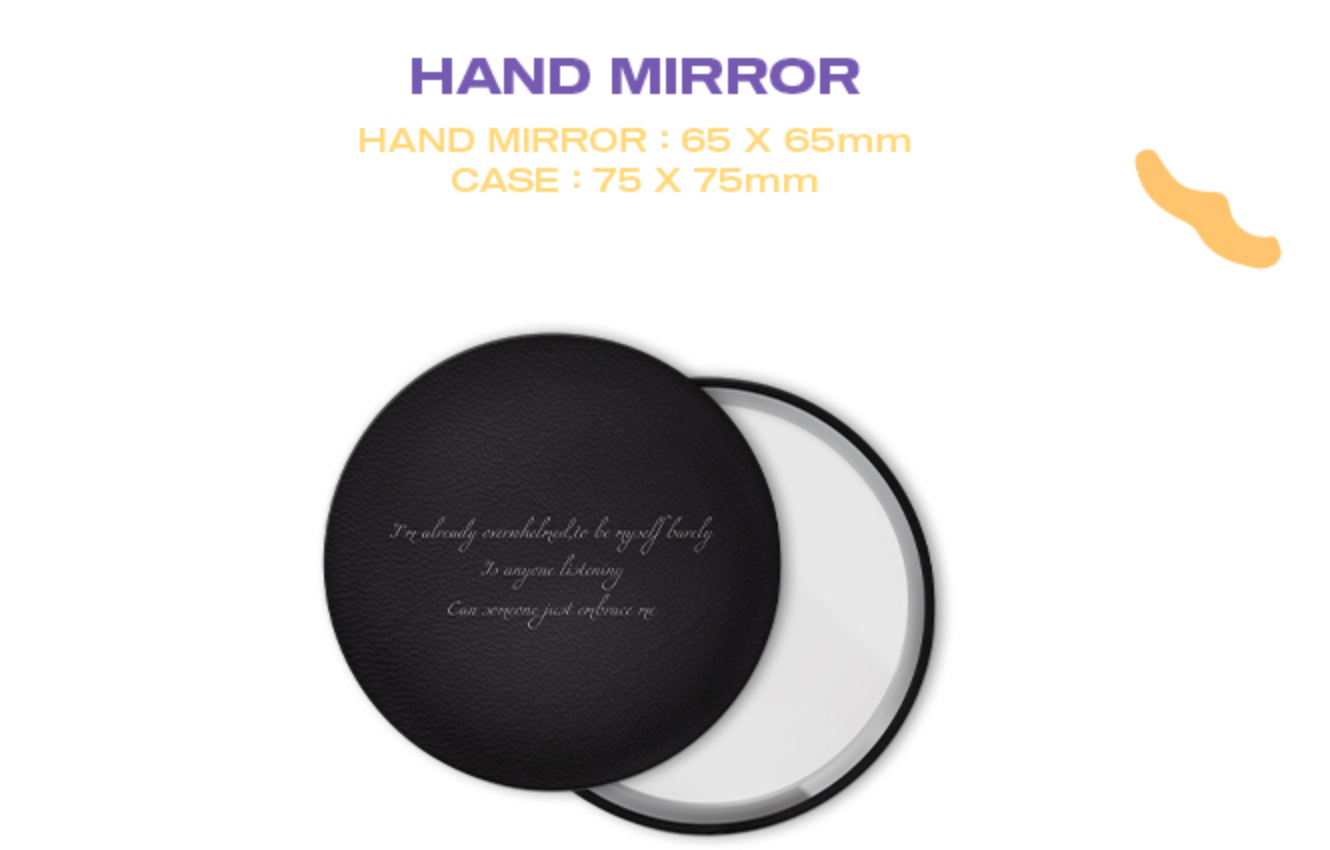 ATEEZ Jongho - Hbd [Our Story] Hand Mirror
