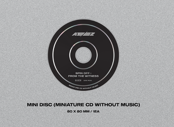 ATEEZ 1st Single Album:  Spin Off:  From The Witness