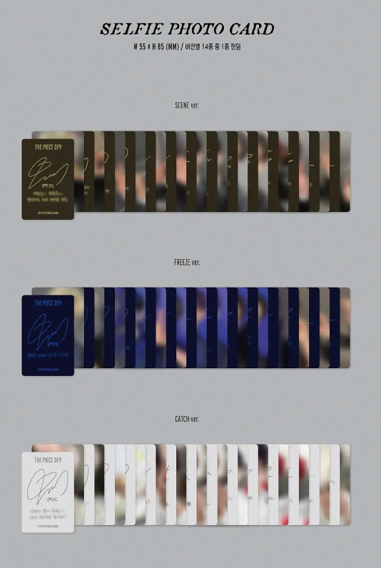 SF9 12Th Mini Album - The Piece Of Of9
