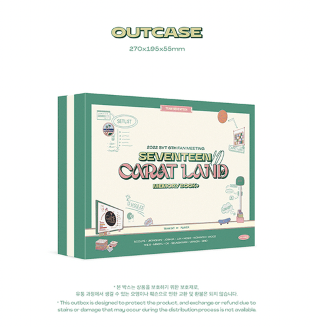 Seventeen - 2022 Seventeen In Caratland Memory Book + DVD Digital Code