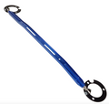 Megan Racing Strut Tower Bars Front Upper for 1995-1999 Mitsubishi Eclipse Race-Spec Aluminum Anodized Blue