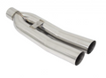 Megan Racing Universal Dual 3\" Exhaust Tip Blast Pipe Style Angled Cut