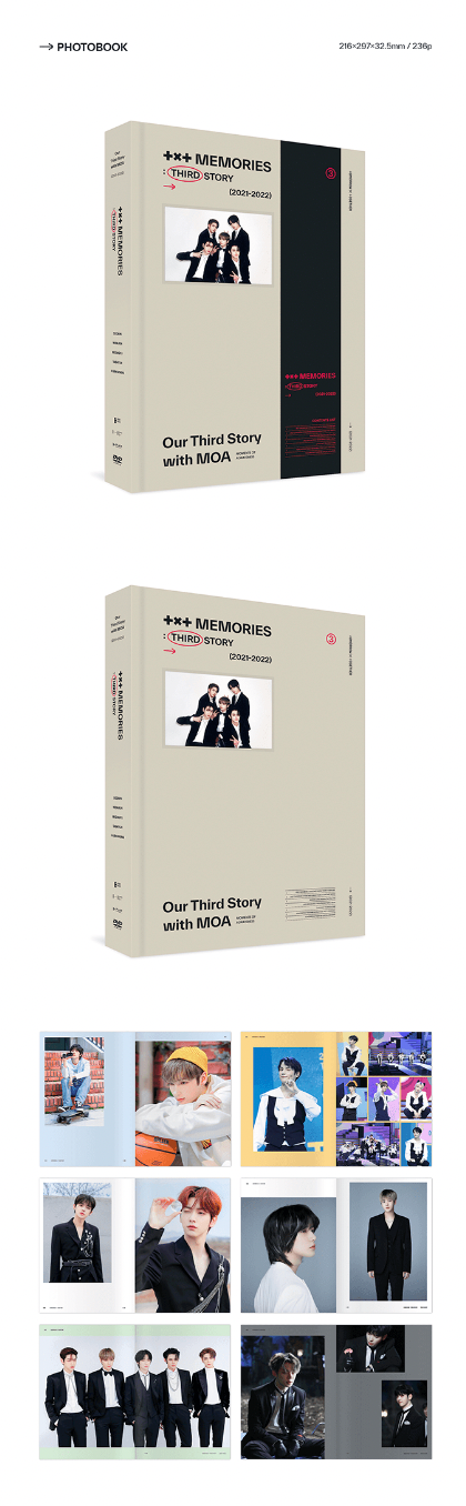 Tomorrow By Together (TXT) - Memories Third Story DVD Digital Code