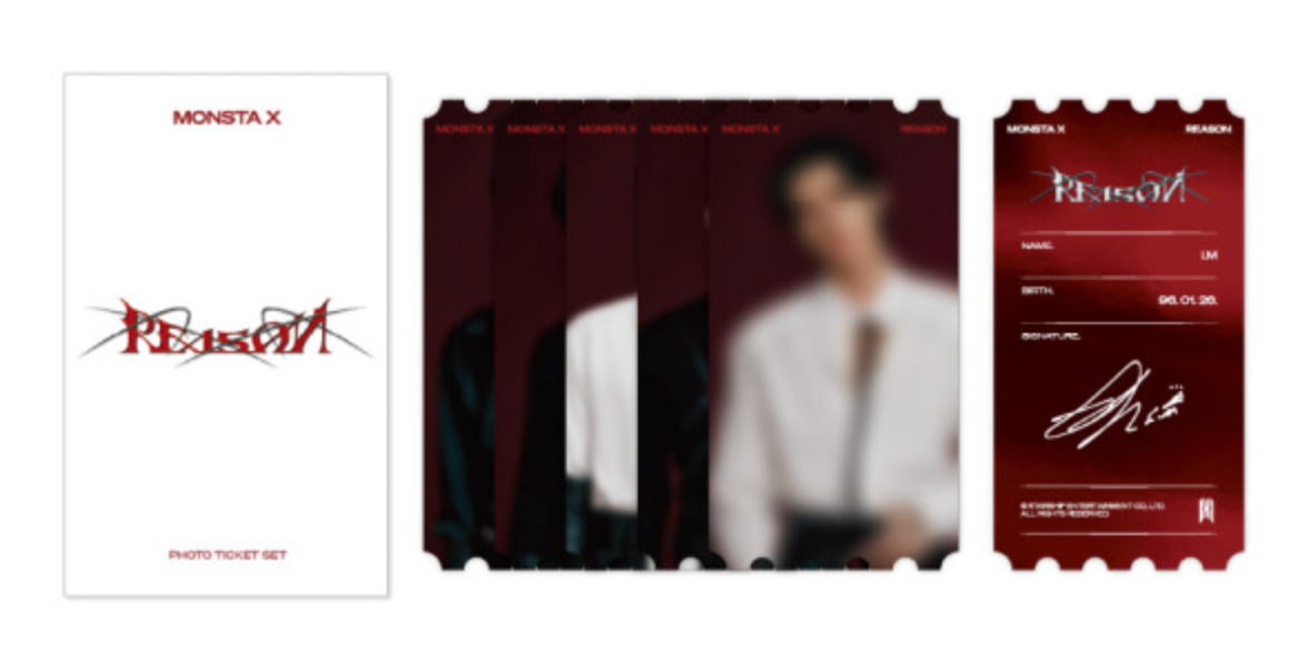 MONSTA X Pop Up Store: Reason - Official Merch