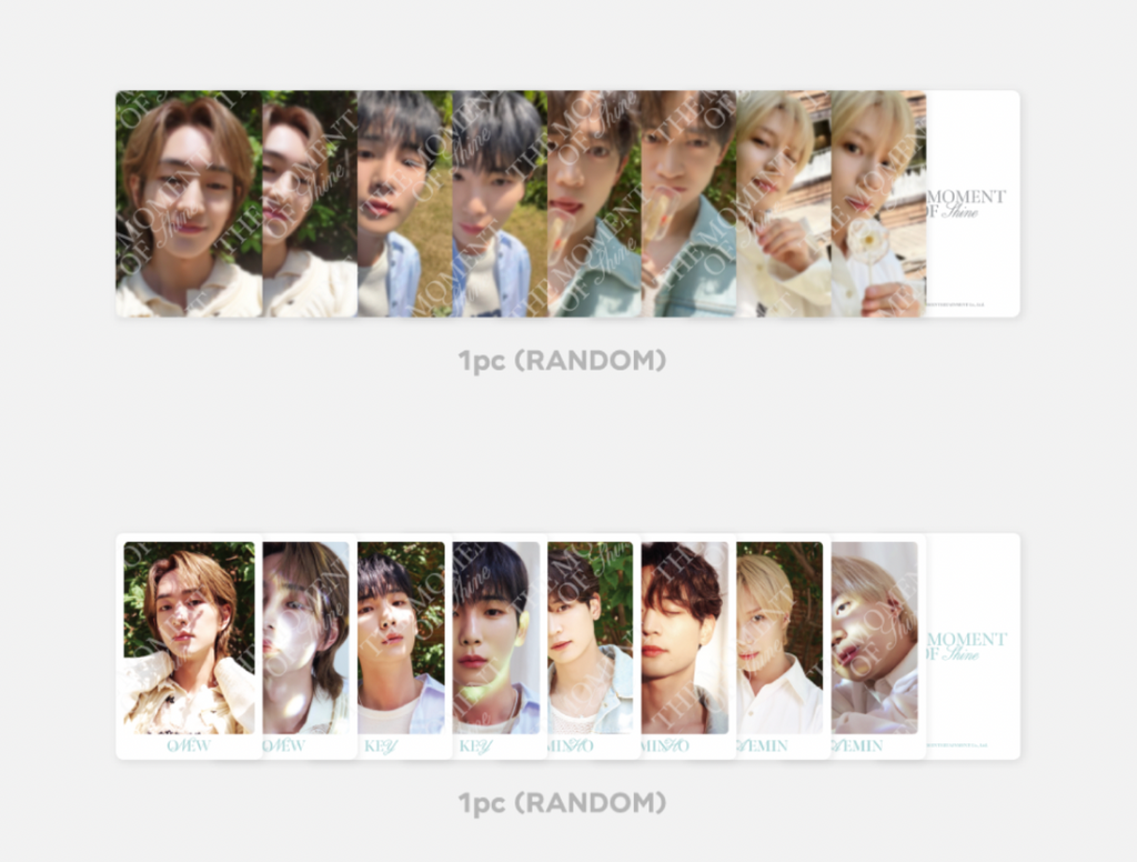 SHINee 15th Anniversary Pop Up MD - The Moment Of SHINee