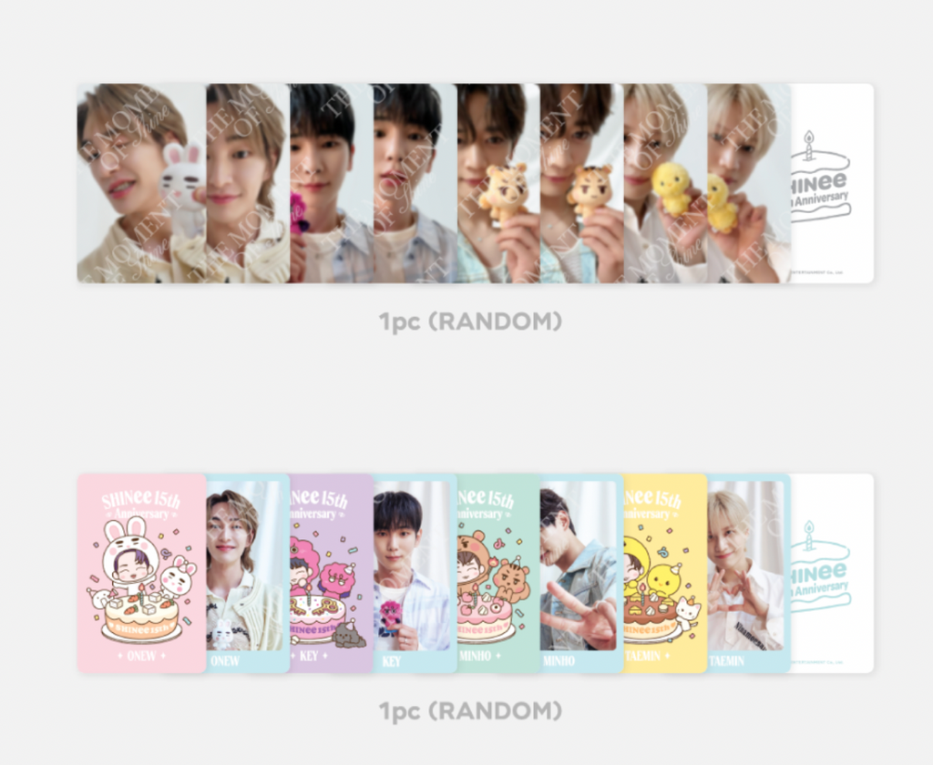 SHINee 15th Anniversary Pop Up MD - The Moment Of SHINee