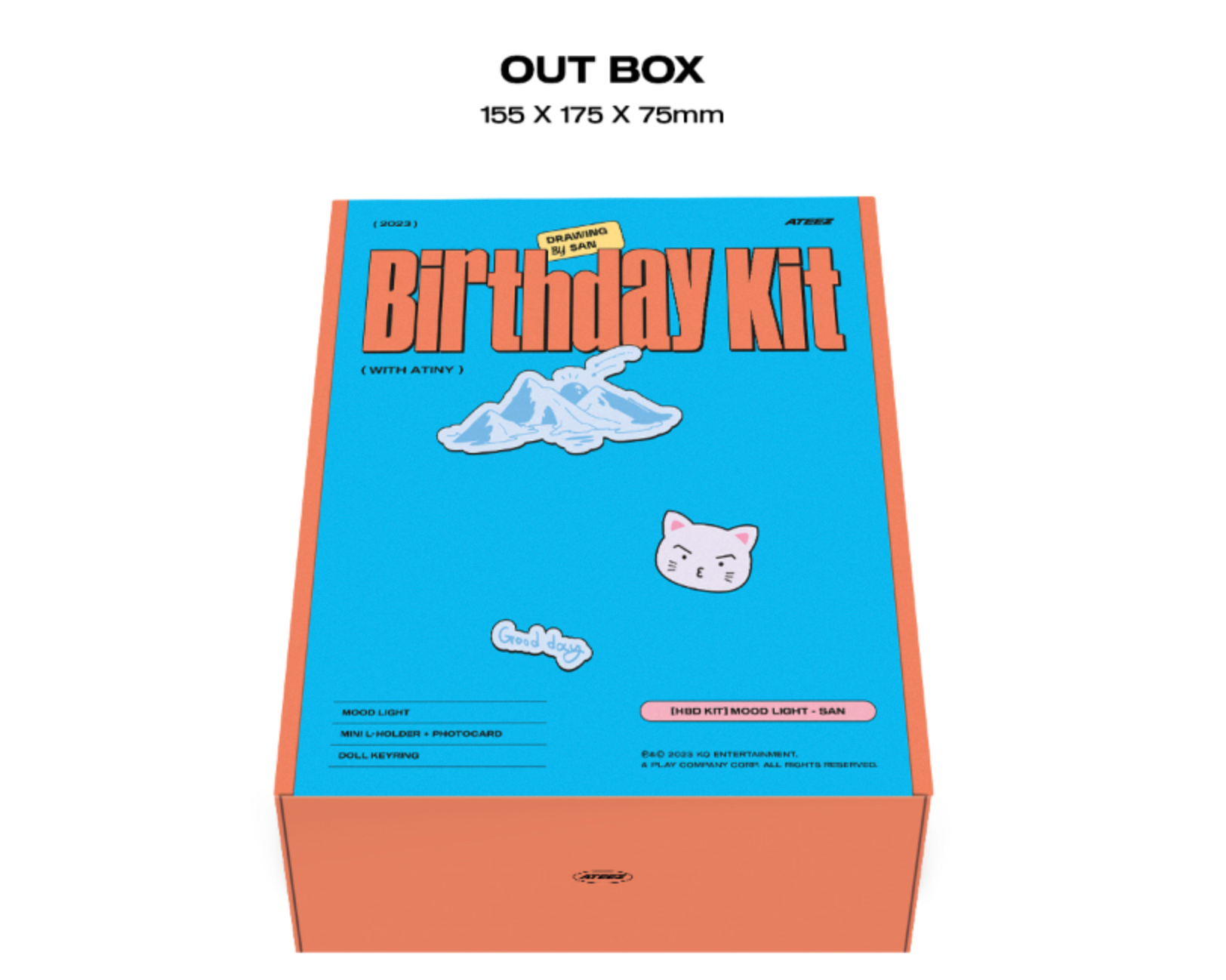 ATEEZ [Hbd Kit] Mood Light Set â San