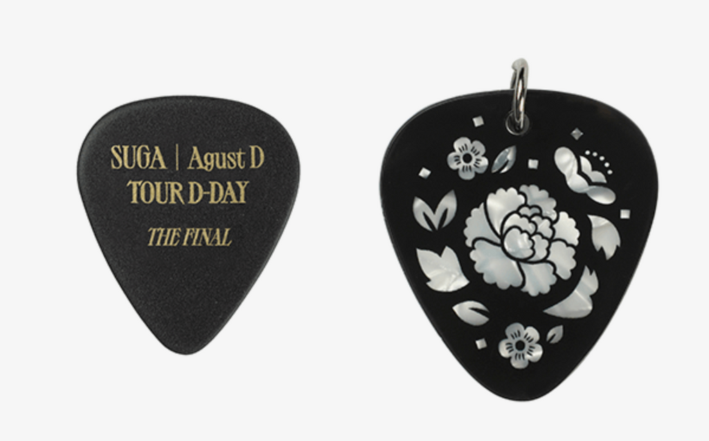 BTS Suga | Agust D - D-Day Tour MD:  Guitar Pick Set
