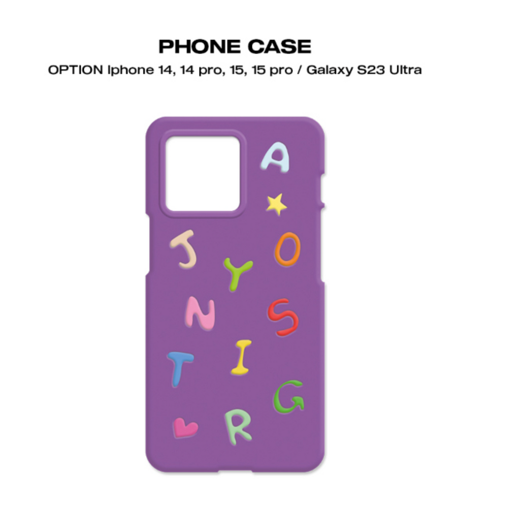 ATEEZ Hbd Jongho - Phone Case Kit