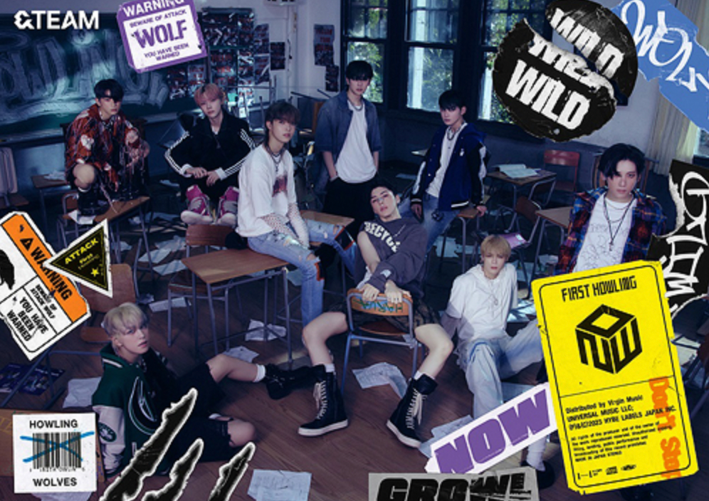 &TEAM 1st Japan Album  - First Howling: Now