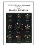 Solid brass rowels