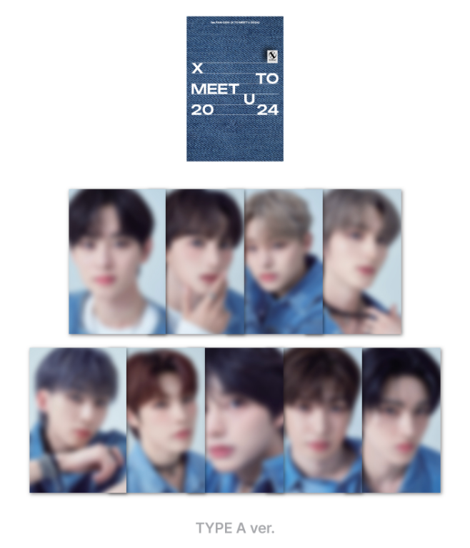 Xodiac - x To Meet U 2024 1st Fan Con Official MD Postcard Set