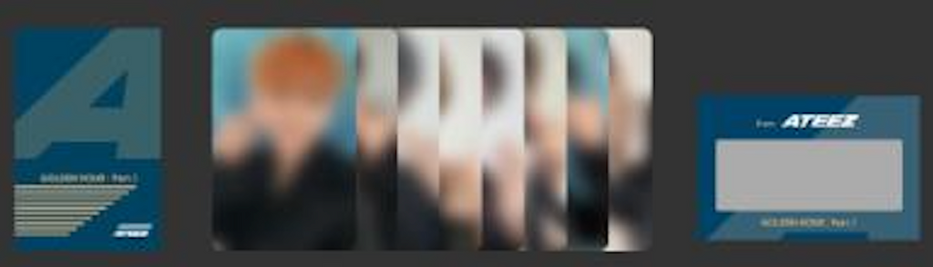 ATEEZ 10th Mini Album Golden Hour: Part. 1 Official MD