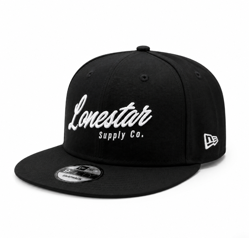 Lonestar Supply Co Black New Era Hat