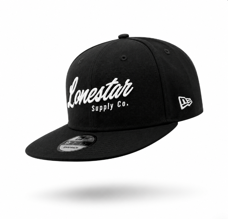 Lonestar Supply Co Black New Era Hat