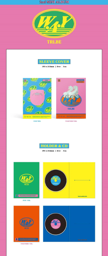 Tri.Be 2nd Mini Album - W.A.Y