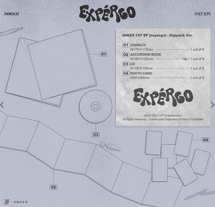 MMIXX 1st Ep Album - Expergo