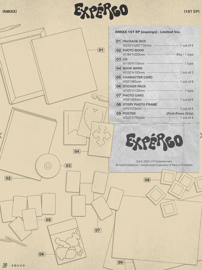 MMIXX 1st Ep Album - Expergo