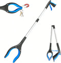 Foldable Grabber Reacher Tool Heavy Duty Rotating Jaw For Seniors