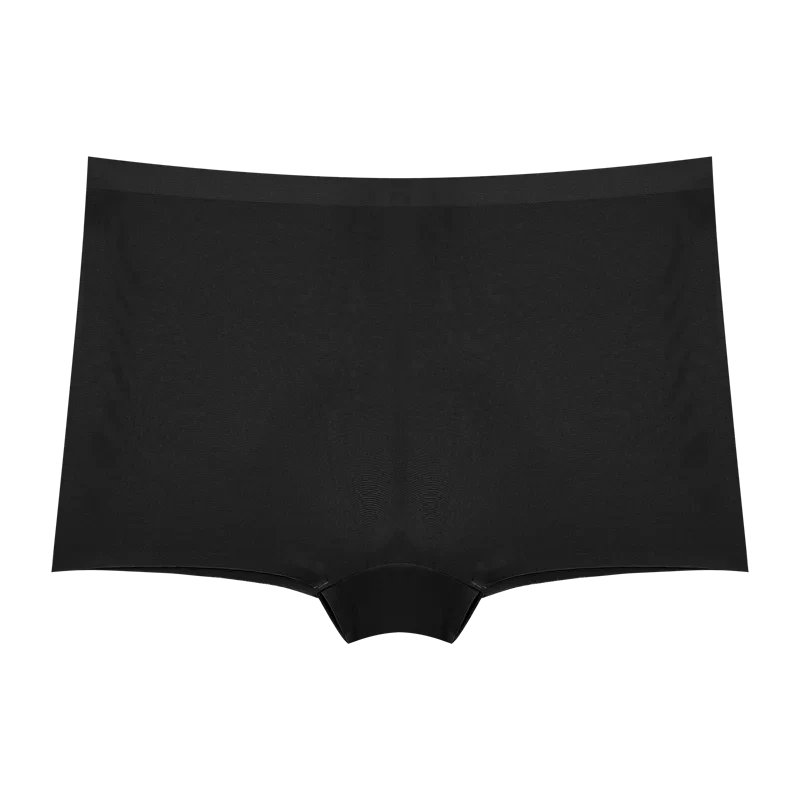 3Pcs Women's Seamless Sports Boxers Underwear Female Solid Color Panties Comfortable Brief Cozy Lingerie Intimate Underpant S-XL