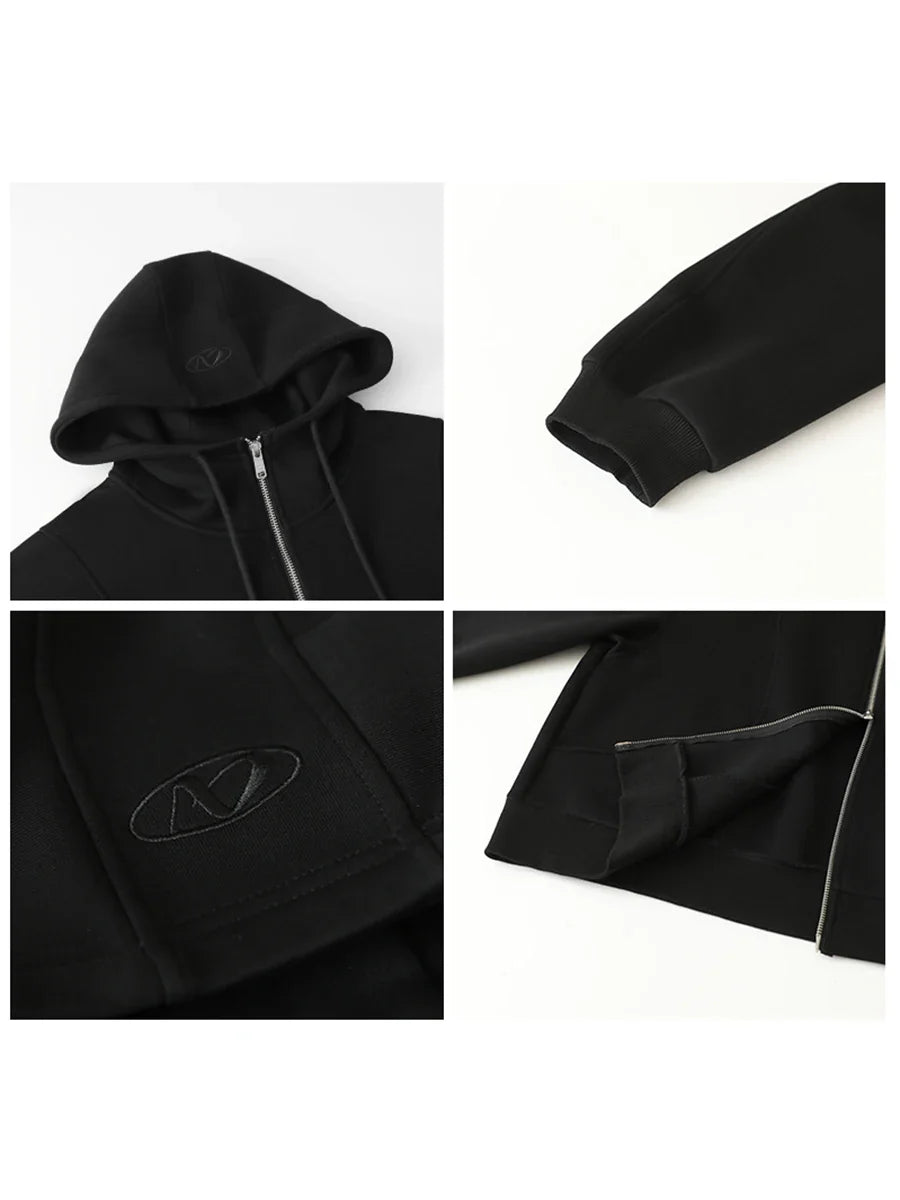 CHIC VEN Women Sweatshirts Loose New Drawstring Hooded Female Jacket BF Style Woman Sports Coat Spring Autumn 2025