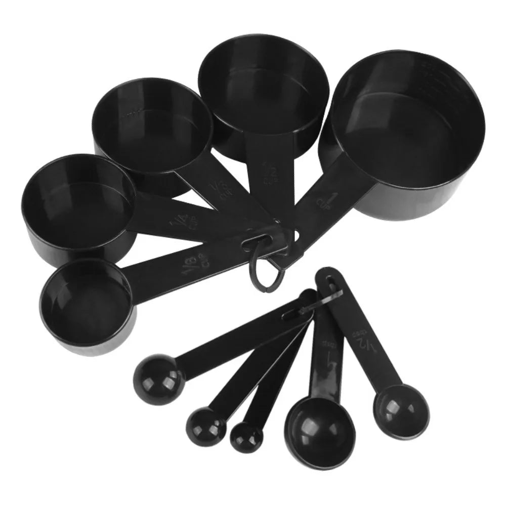 PP Measuring Spoon Set | Lightweight Plastic Kitchen Scoops