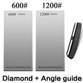 120/600/1500/3000 set Diamond sharpening stone base kitchen whetstone blade sharp bar Apex edge musat knife sharper flakes board